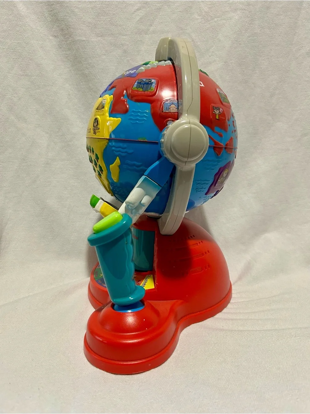 VTech Fly & Learn Globe Interactive Educational Toy Tested Working
